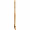 Ekena Millwork Saratoga Rough Sawn Timber Gable Bracket, Western Red Cedar, 108"W x 68"H x 2"D x 6"F, 15/12 Pitch GBW108X68X0206SAR00RWR - alternate 4